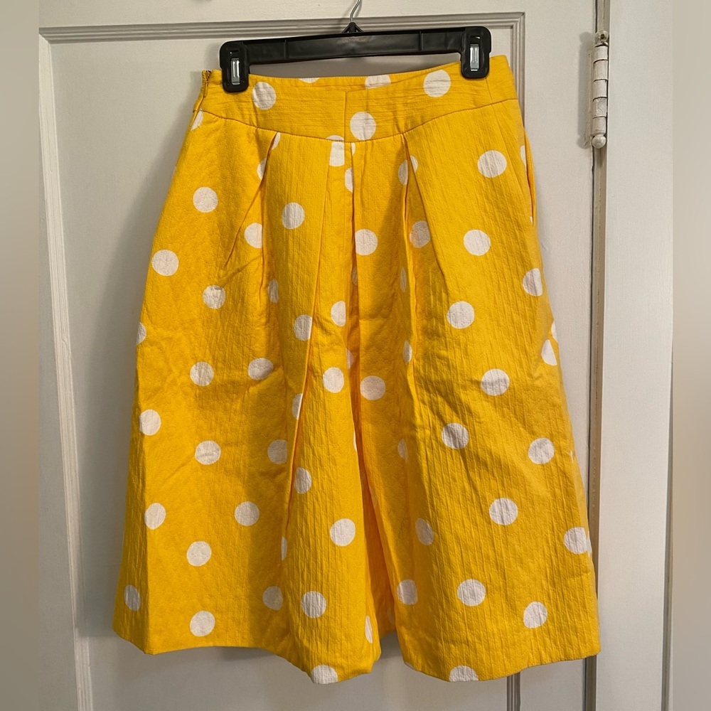 Michael Kors Collection Polka Dot Skirt
